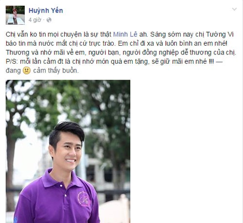 Dong nghiep tiec thuong MC Quang Minh qua doi-Hinh-2